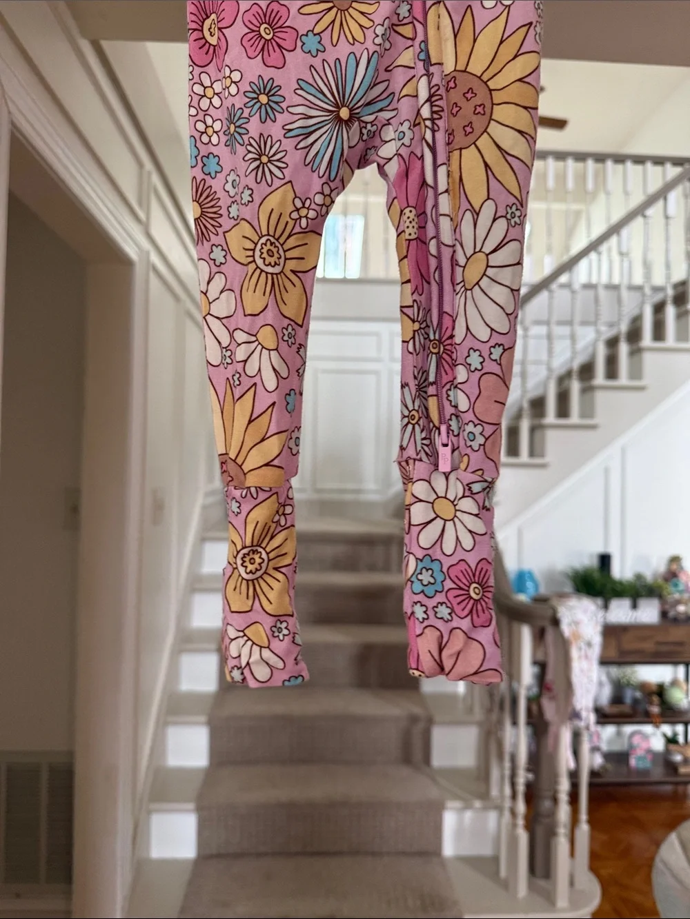 Posh Peanut Presley Pink Convertible Pajamas